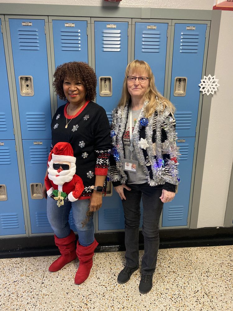 Ugly Sweater Day at NHS