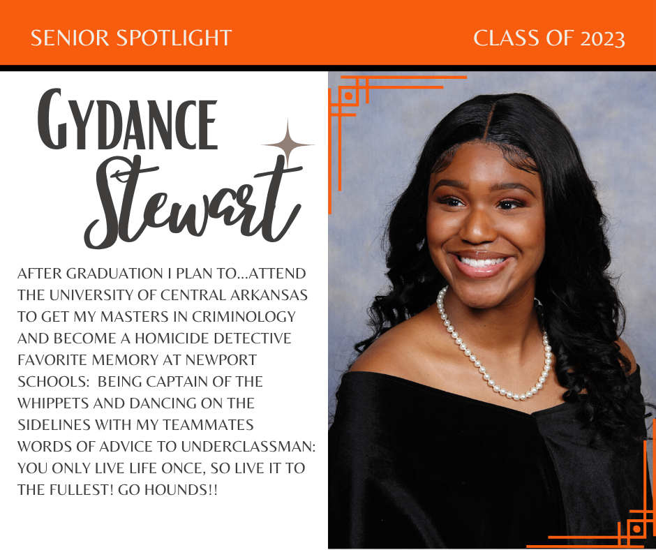 Senior SpotlightGydance Stewart Newport School District