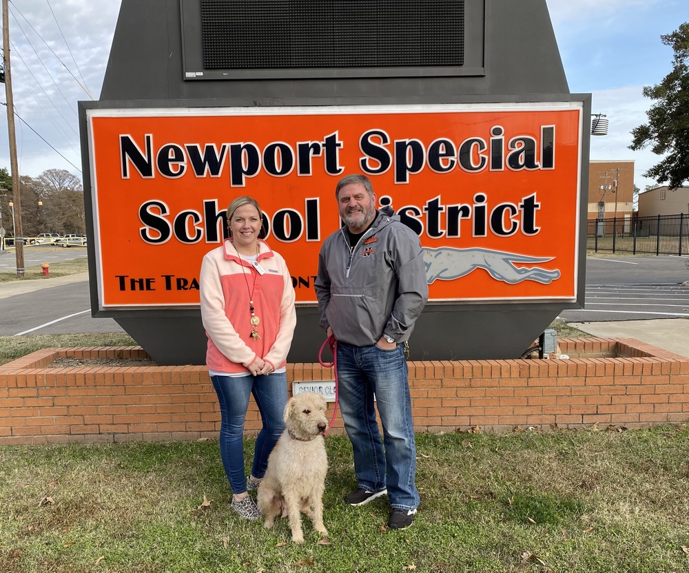 Meet Sophie, ​Newport School District’s new Emotional Support Animal​