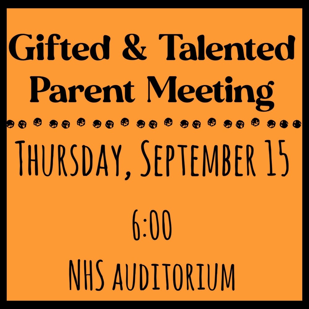 GT Parent Meeting