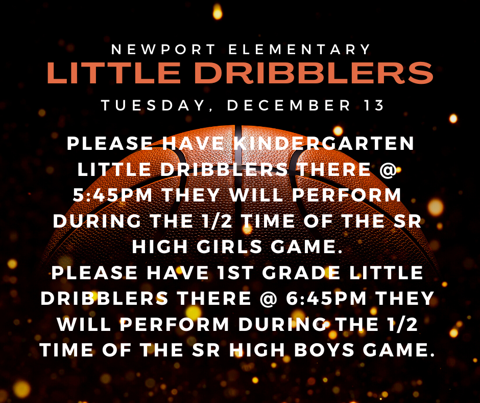 Little Dribblers Perform Tuesday, December 13