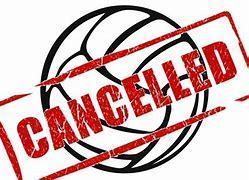 Greyhound Volleyball Games Cancelled